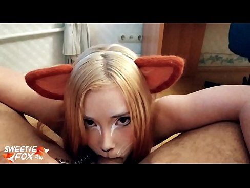 ❤️ Kitsune menelan batang dan air mani di dalam mulutnya lucah super pada kami